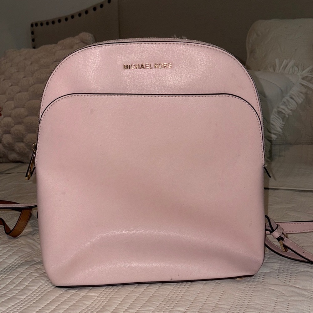 Michael Kors Pink Backpack